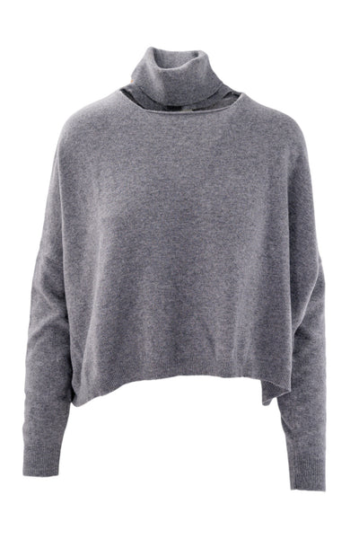 Turtleneck with Cut Out