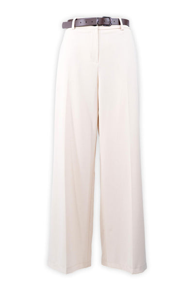 Pantalone palazzo fluido con cintura
