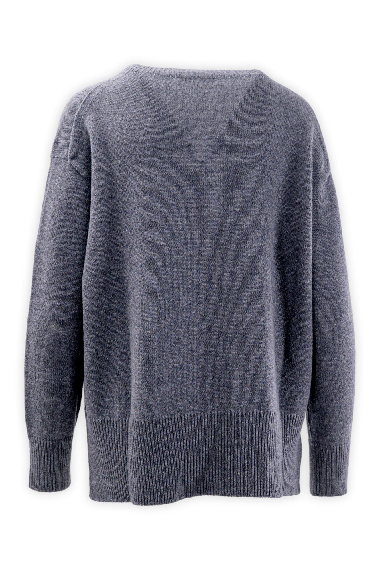 Girocollo in morbida lana e cashmere
