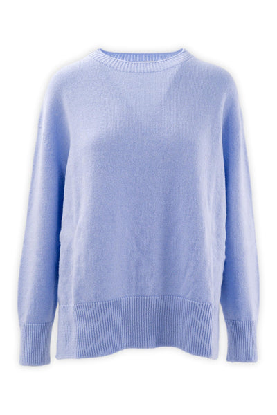 Crewneck in soft wool and cashmere