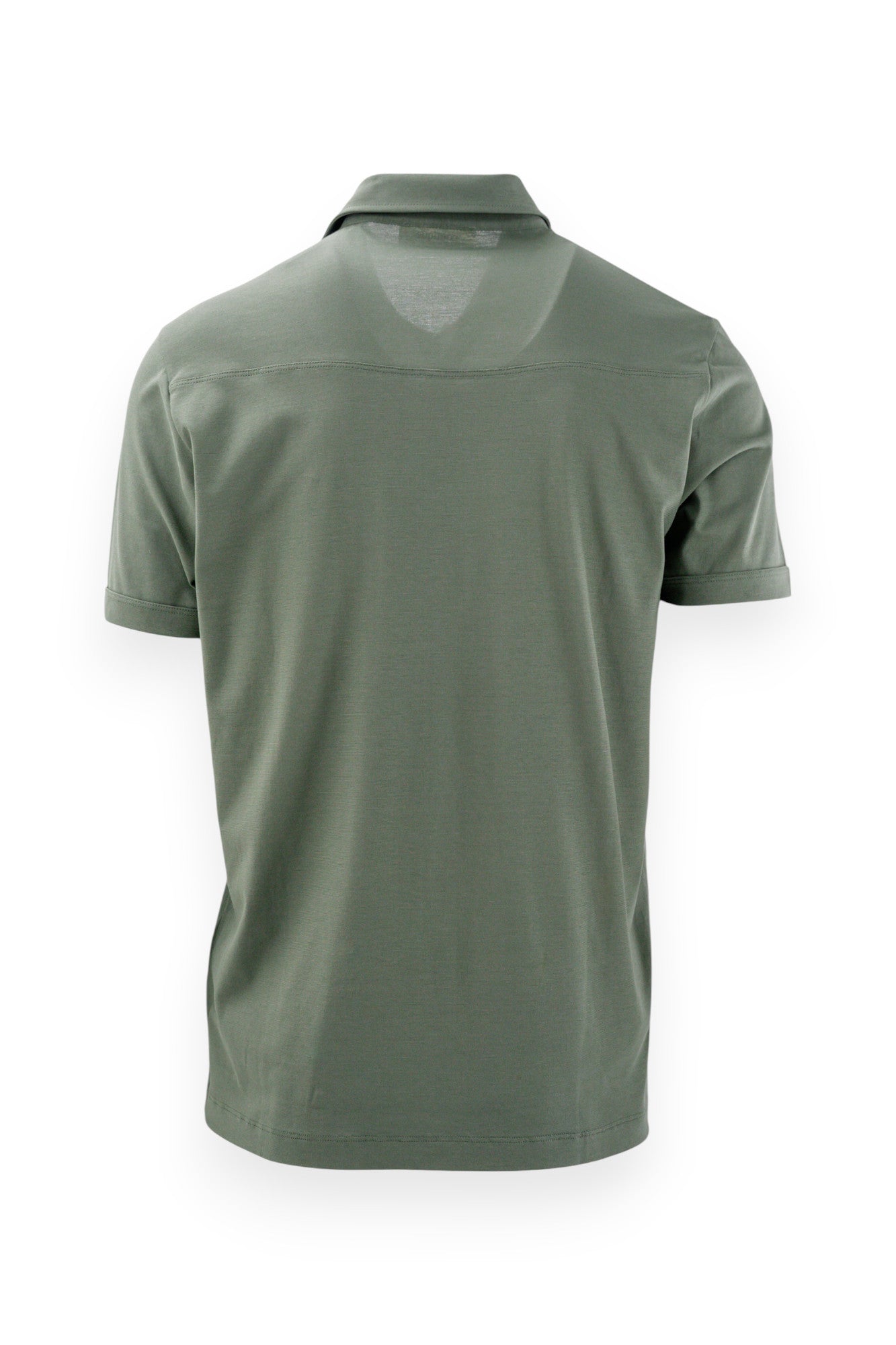Polo camicia in puro filo di Scozia