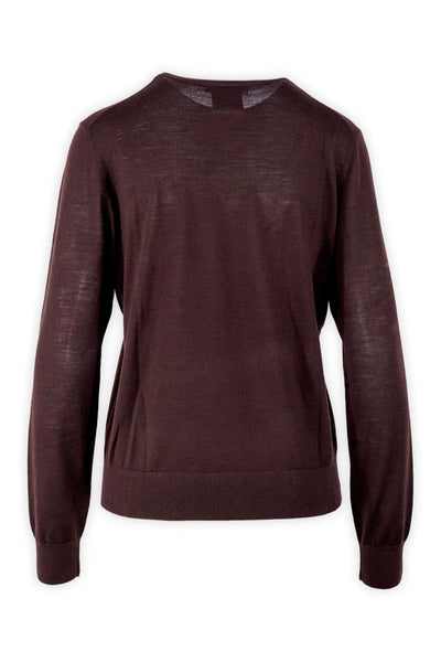 Girocollo in pura lana