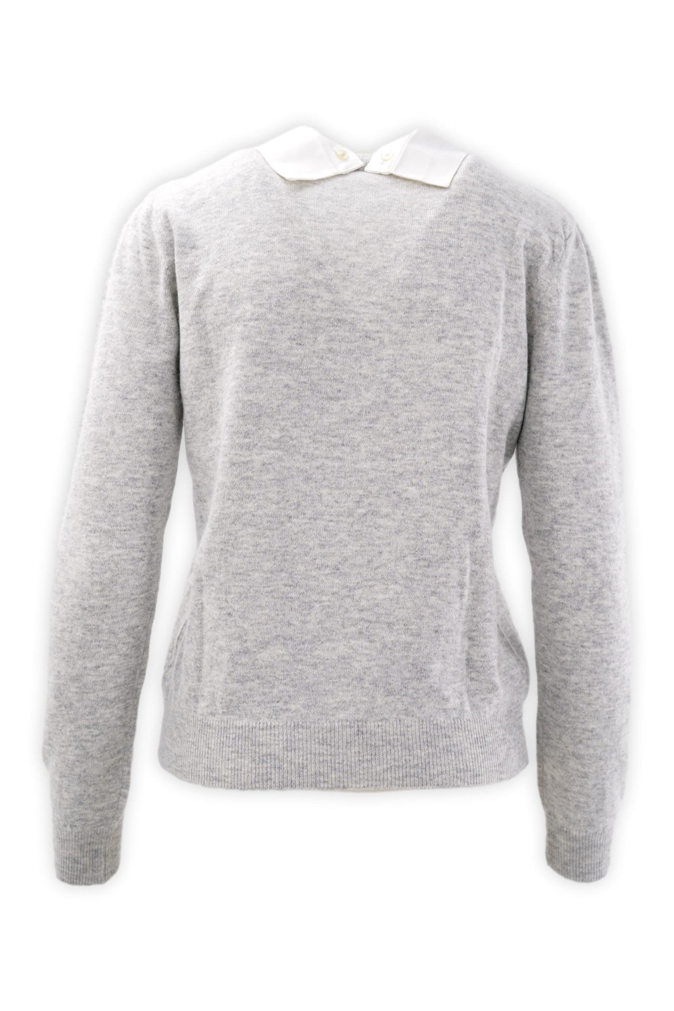 Maglia in calda lana realizzata con collo a giro ed originale