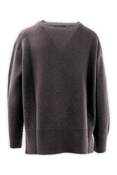 Crewneck in soft wool and cashmere