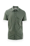 Polo camicia in puro filo di Scozia