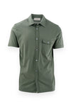 Polo camicia in puro filo di Scozia