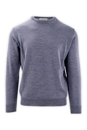Girocollo in pura lana Zegna
