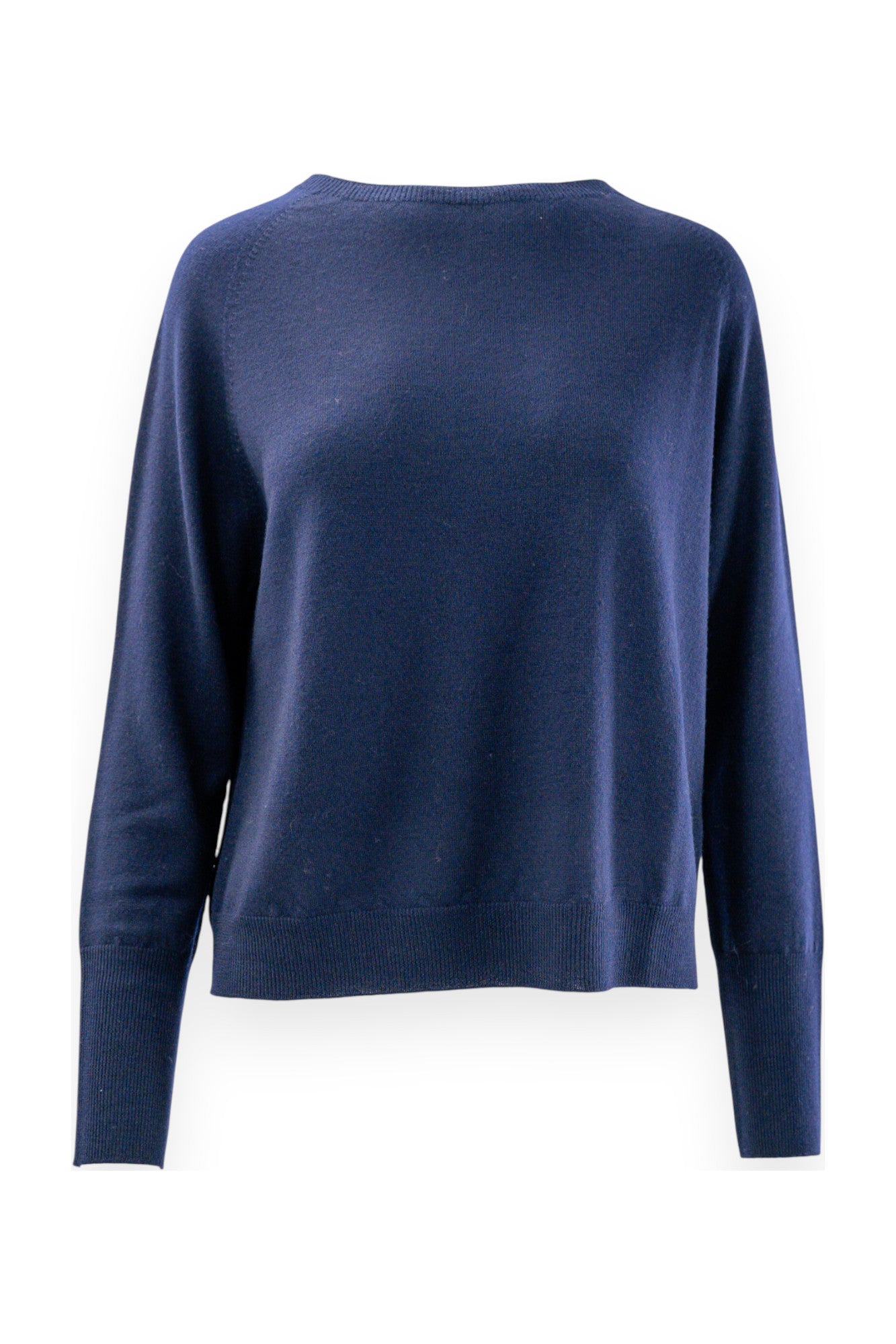 Maglia basica con dettaglio alto posino a costine