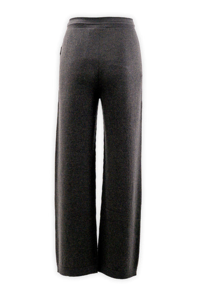 Palazzo trousers with elastic and drawstring