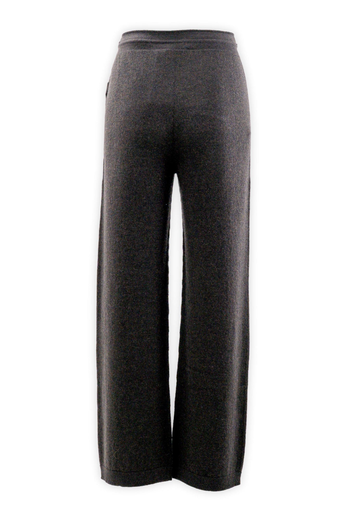 Pantalone palazzo con elastico e cordino