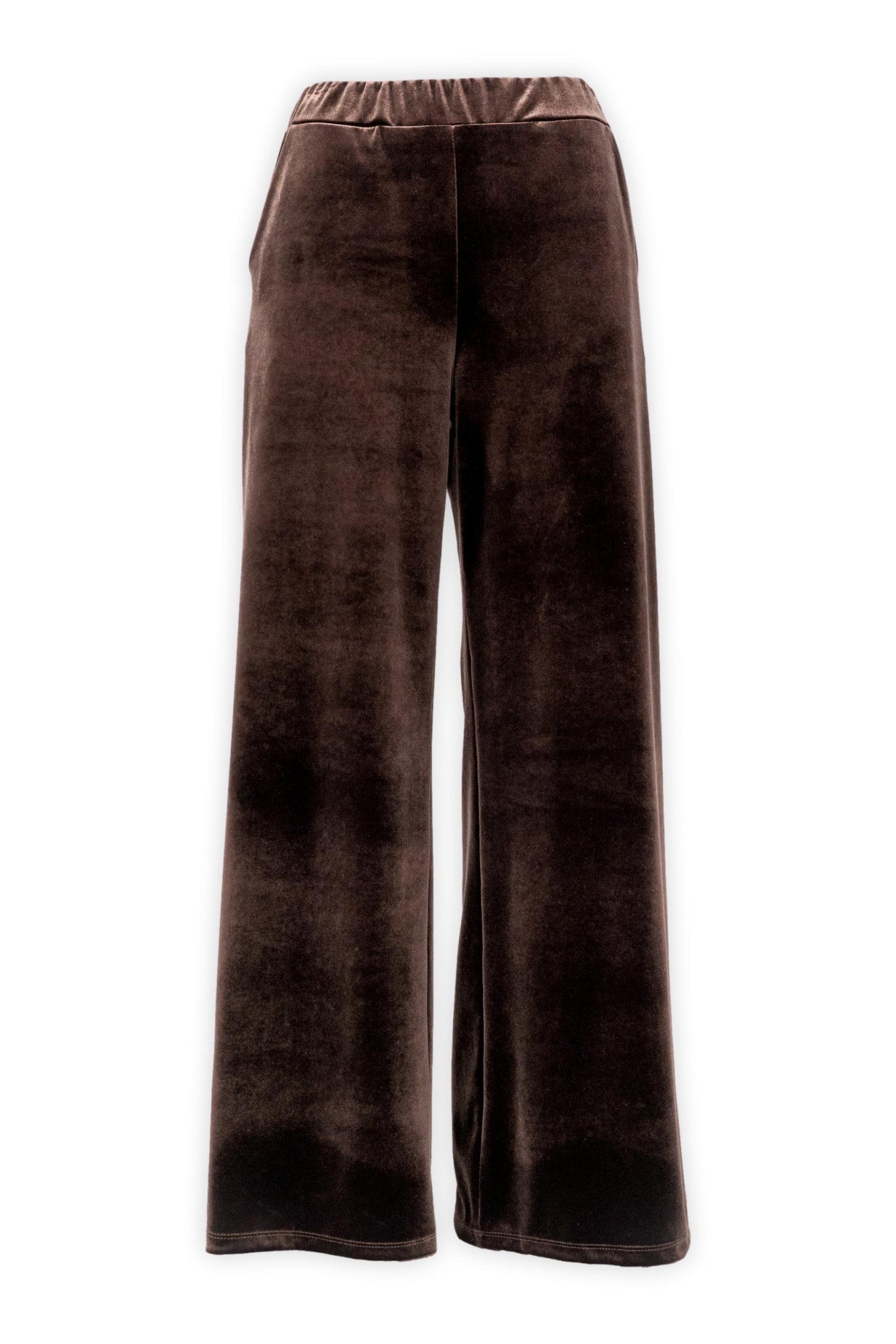 Pantalone palazzo in ciniglia