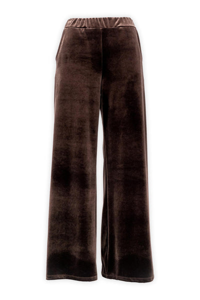 Pantalone palazzo in ciniglia