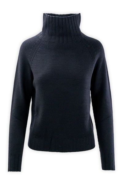 Pure merino wool crater collar