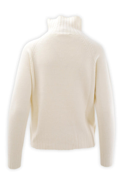 Pure merino wool crater collar