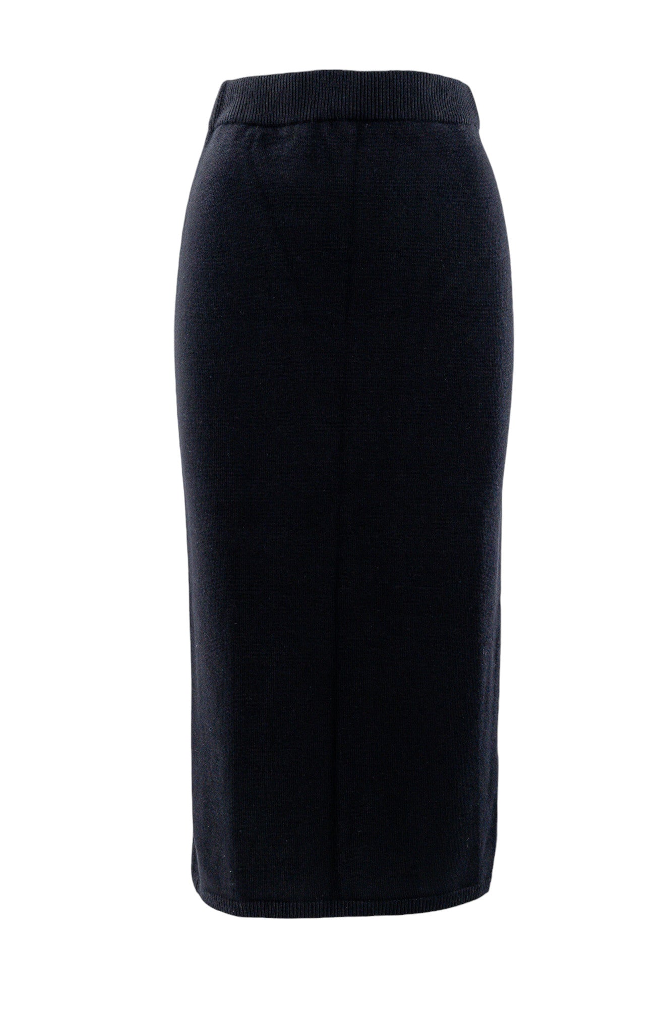 Longuette skirt with cashmere