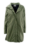 Parka in taffetà tecnico con cappuccio