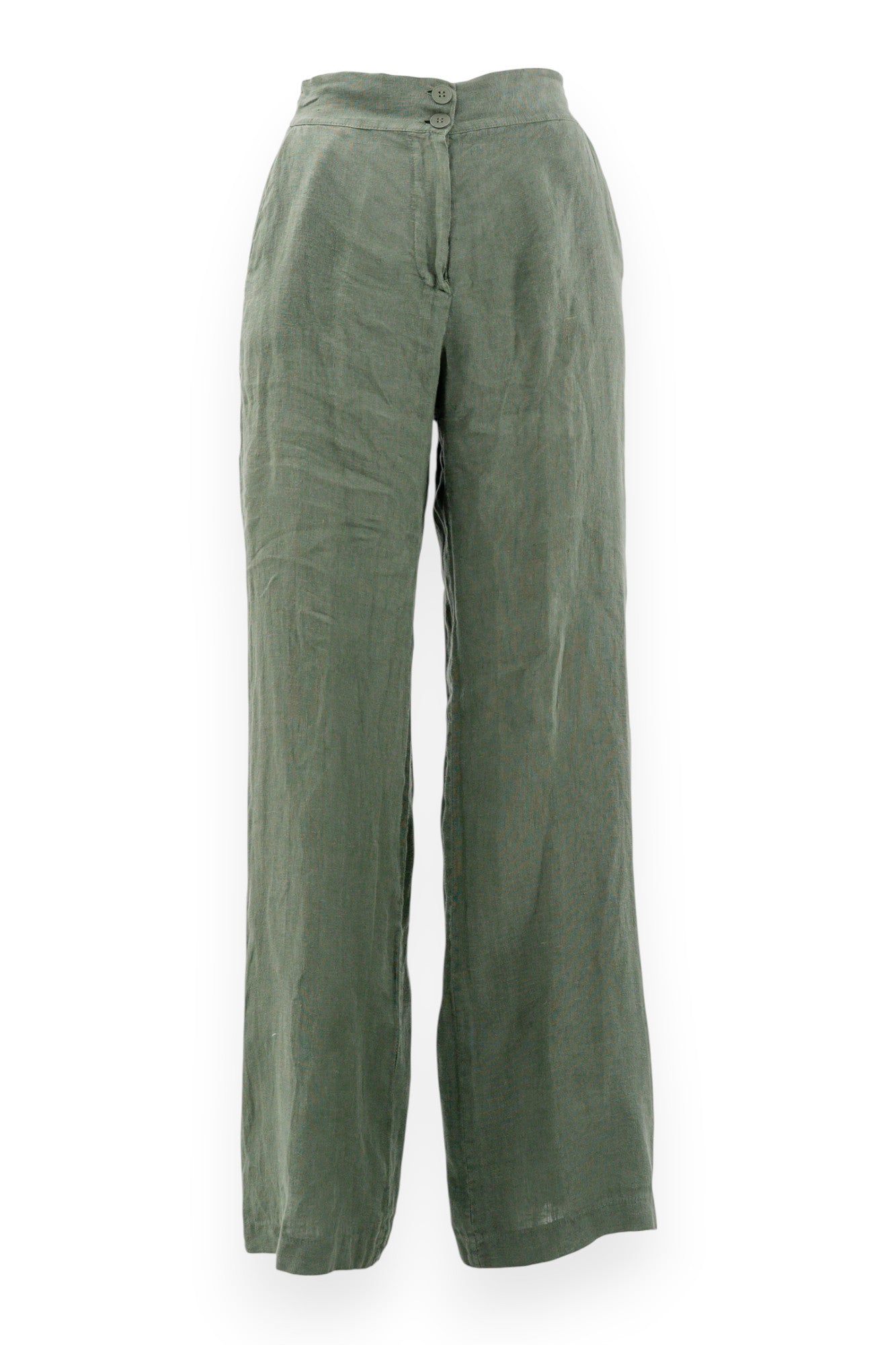 Pantalone a palazzo in lino