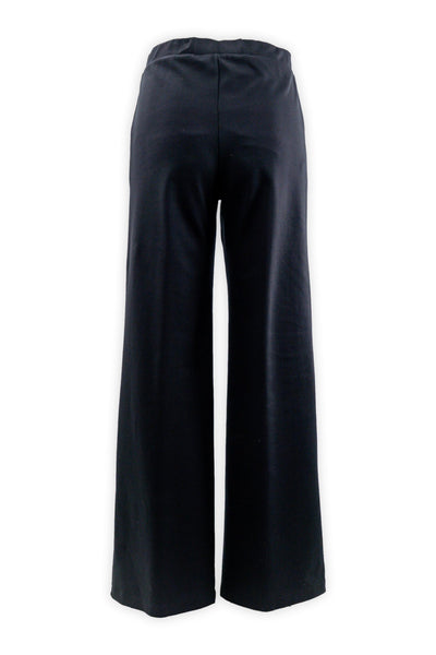 Palazzo trousers in Milanese stitch