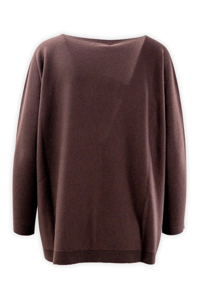 Oversized boat neck with pockets