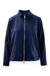 Felpa zip elegante in punto Milano