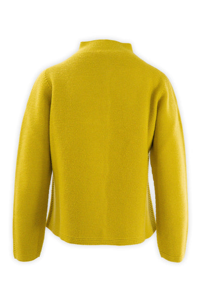 Links jacket with raised collar