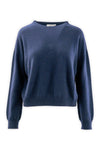 Girocollo in puro cashmere cropped