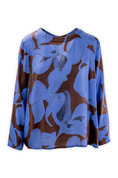 Blusa fantasia astratta