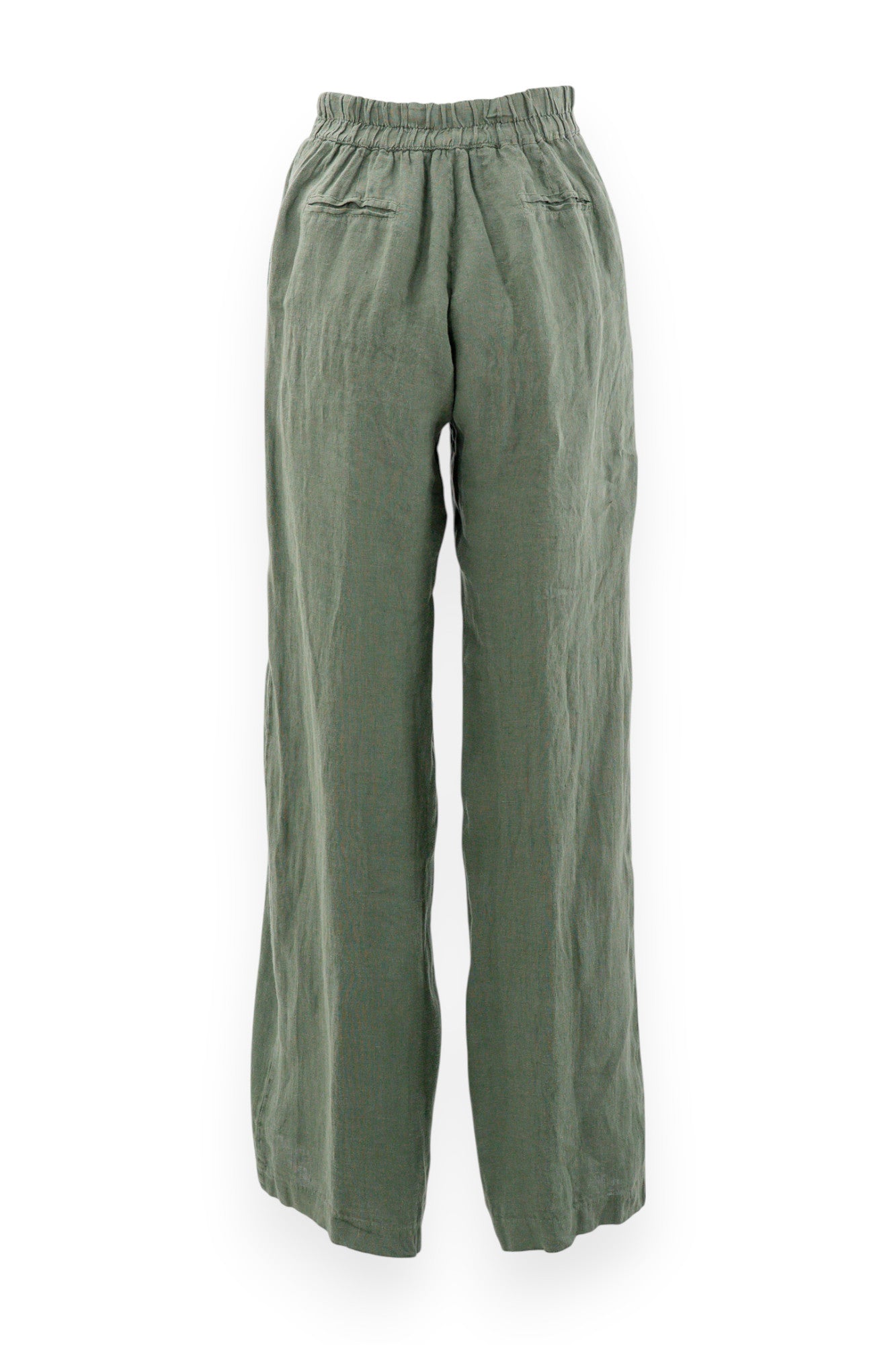Pantalone a palazzo in lino