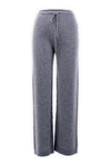 Pantalone palazzo con elastico e cordino