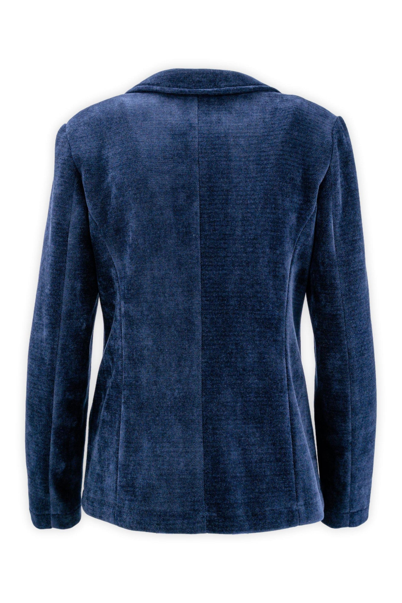 Blazer effetto velluto monopetto