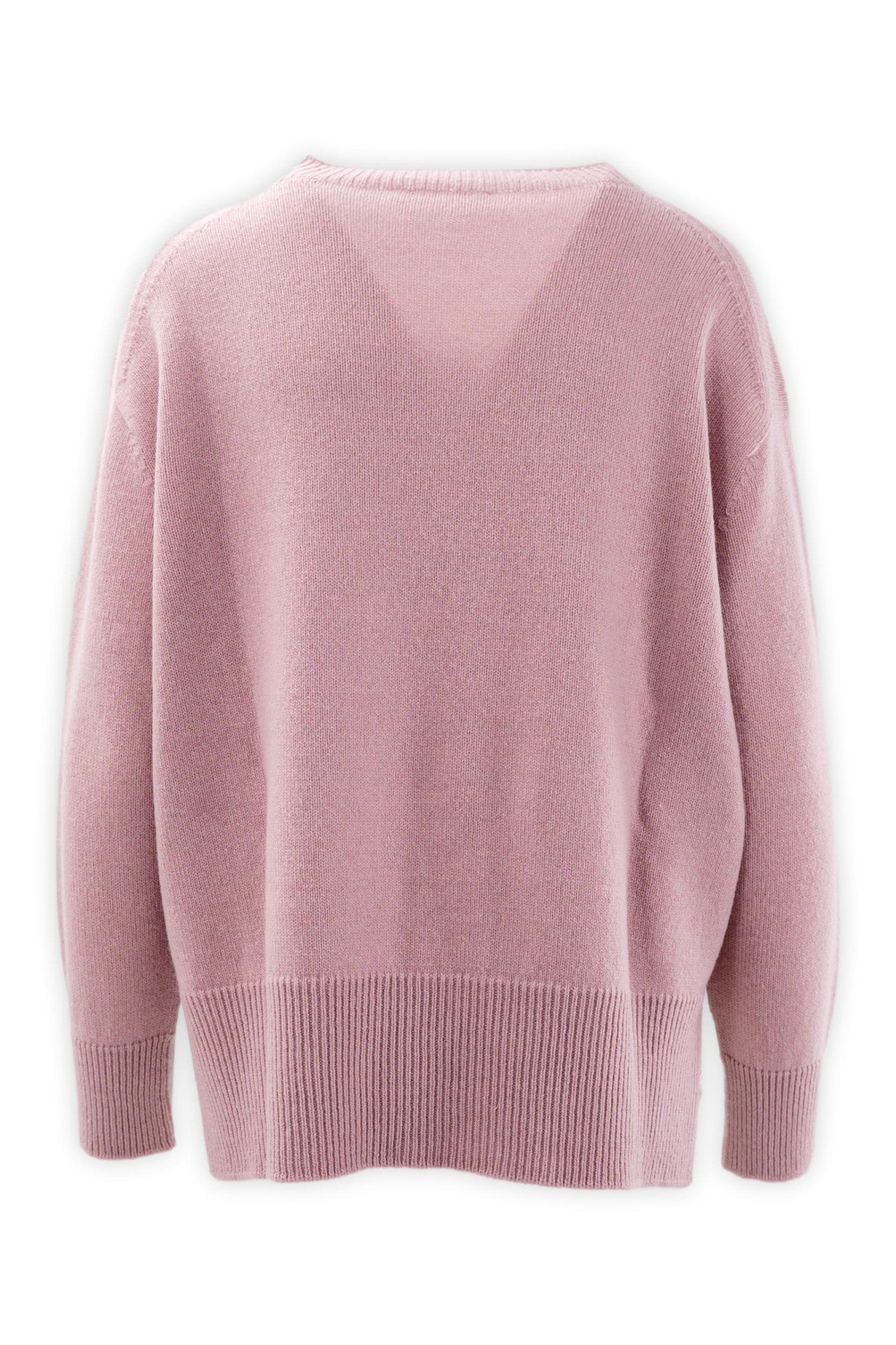 Girocollo in morbida lana e cashmere