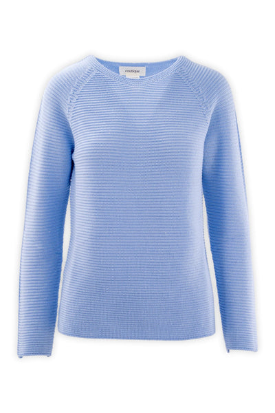 Pure wool crewneck with Ottoman workmanship