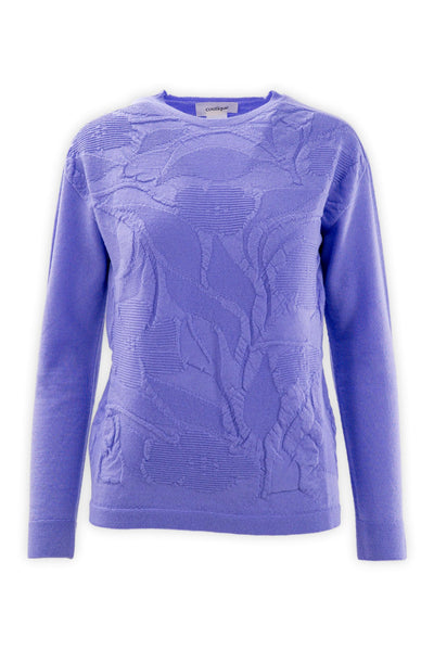 Crew neck in pure wool