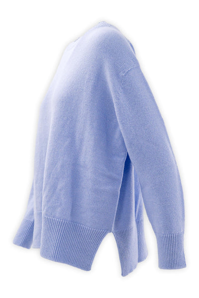 Crewneck in soft wool and cashmere