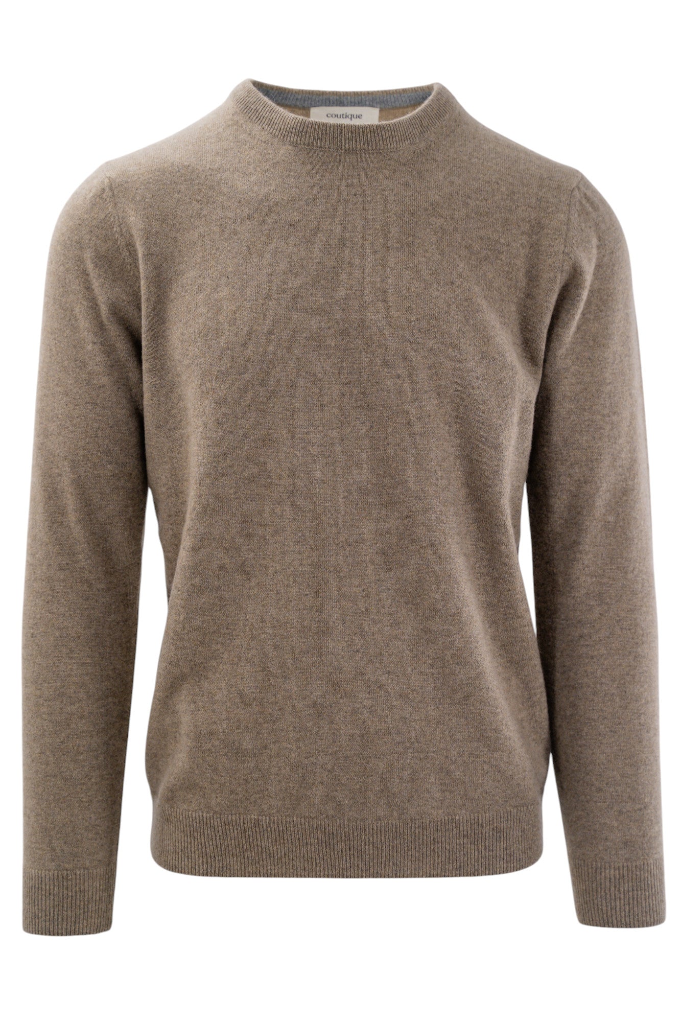 Pure cashmere crewneck