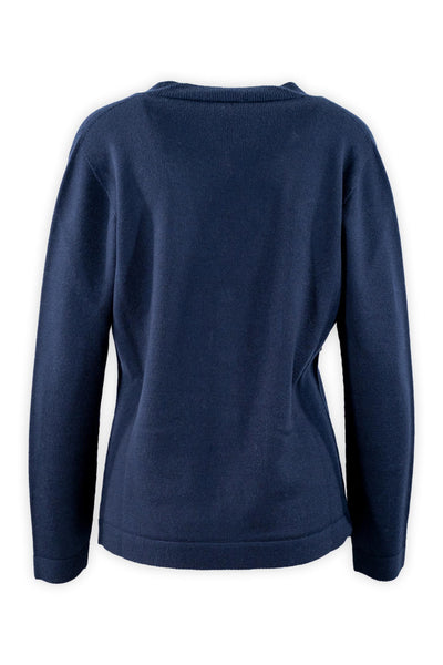 Cardigan con tasche e revers