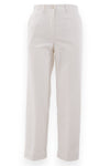 Pantalone elegante con balza
