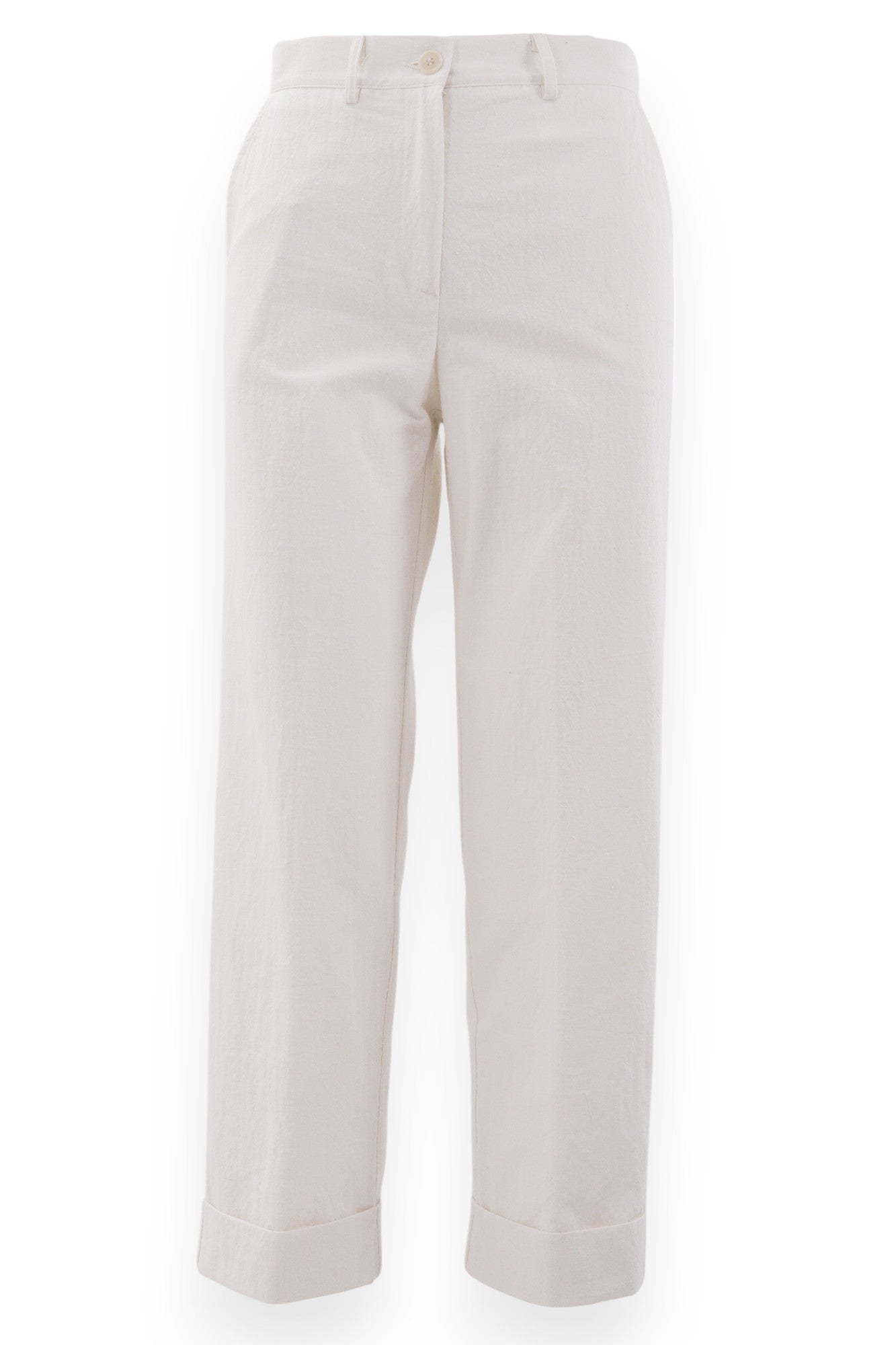 Pantalone elegante con balza