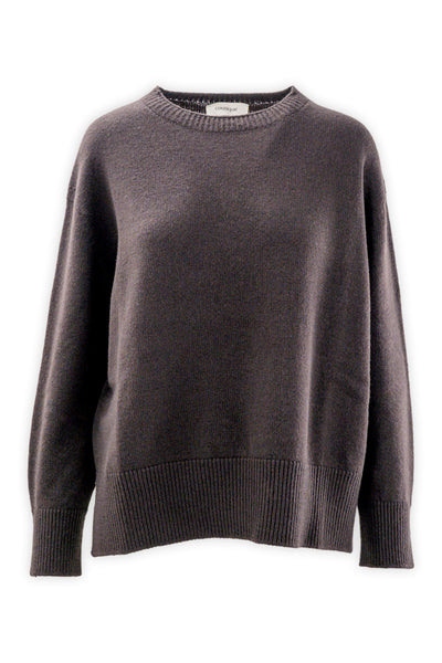 Crewneck in soft wool and cashmere