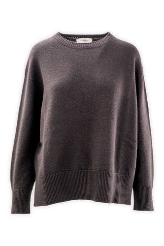 Girocollo in morbida lana e cashmere