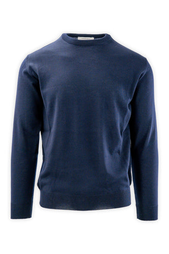 Girocollo in pura lana Zegna