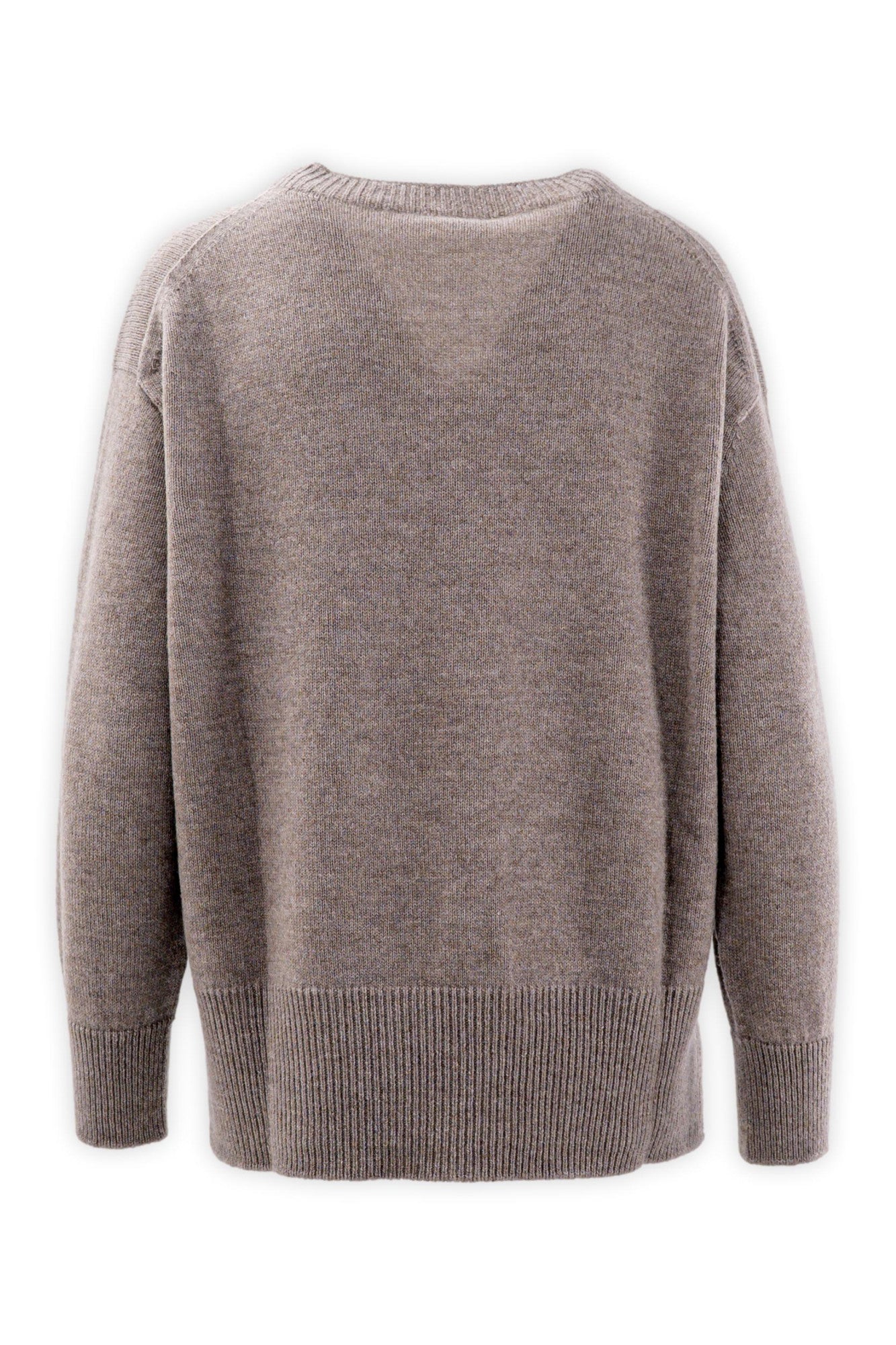 Girocollo in morbida lana e cashmere