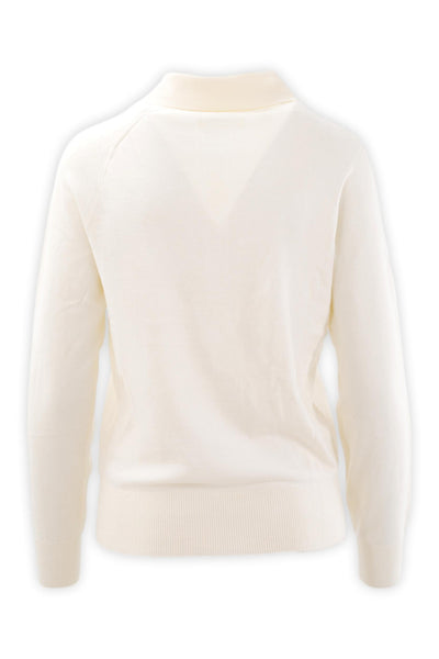 Pure wool polo shirt