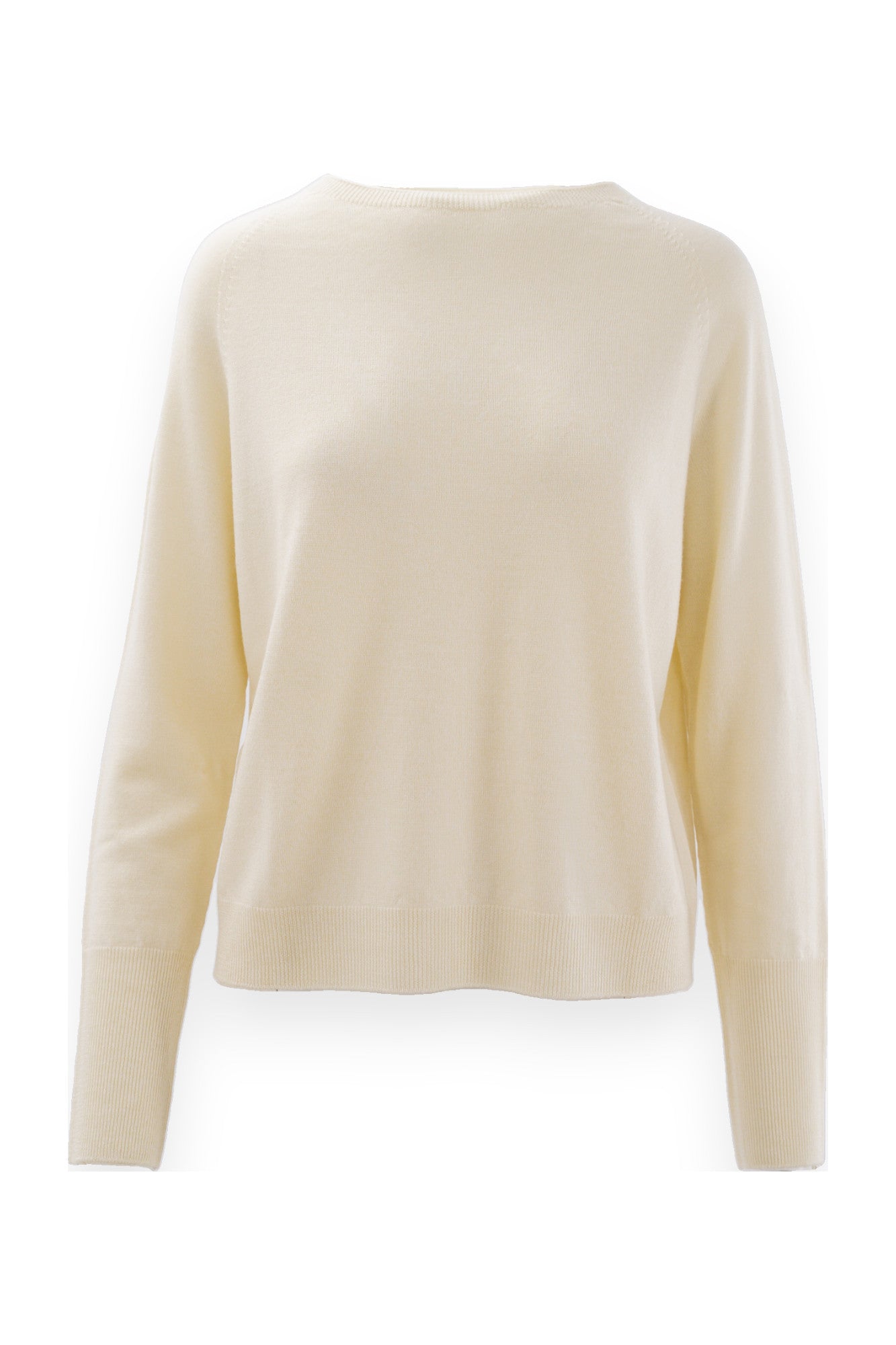 Maglia basica con dettaglio alto posino a costine