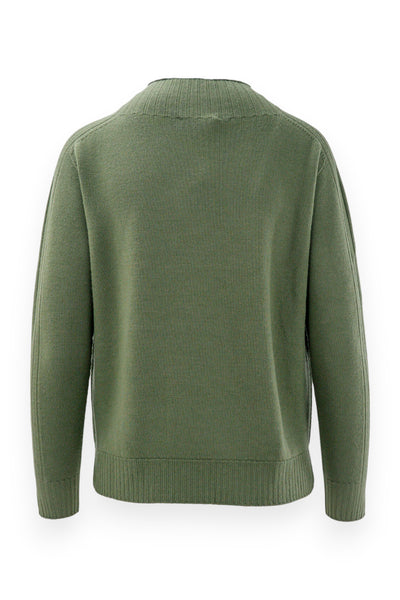 Pure wool turtleneck sweater