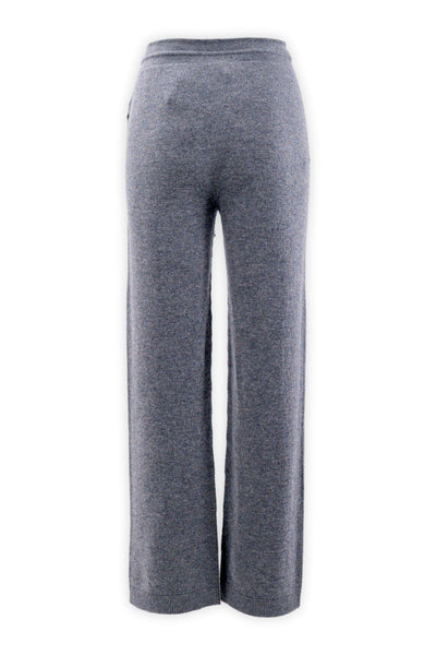 Palazzo trousers with elastic and drawstring