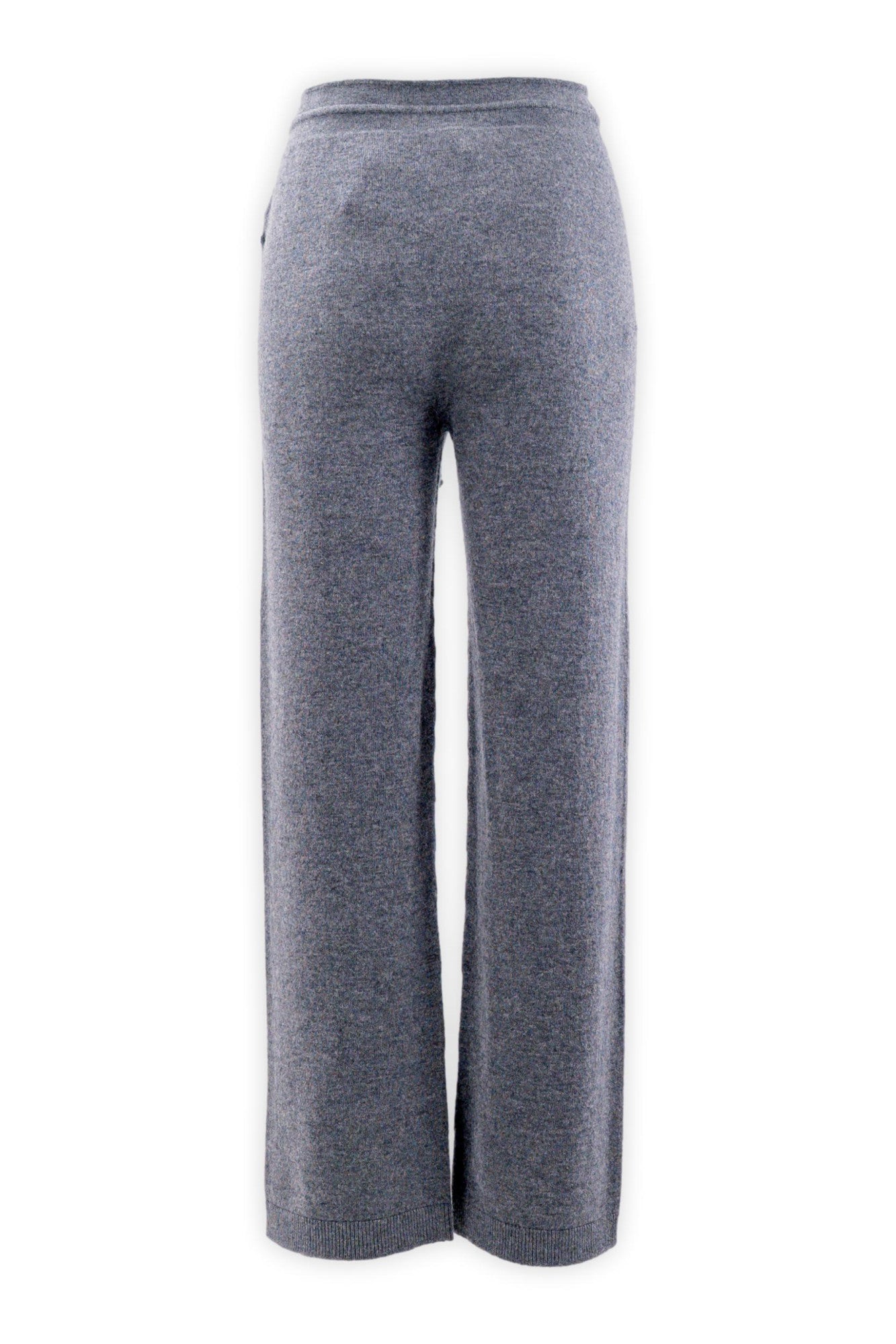Pantalone palazzo con elastico e cordino