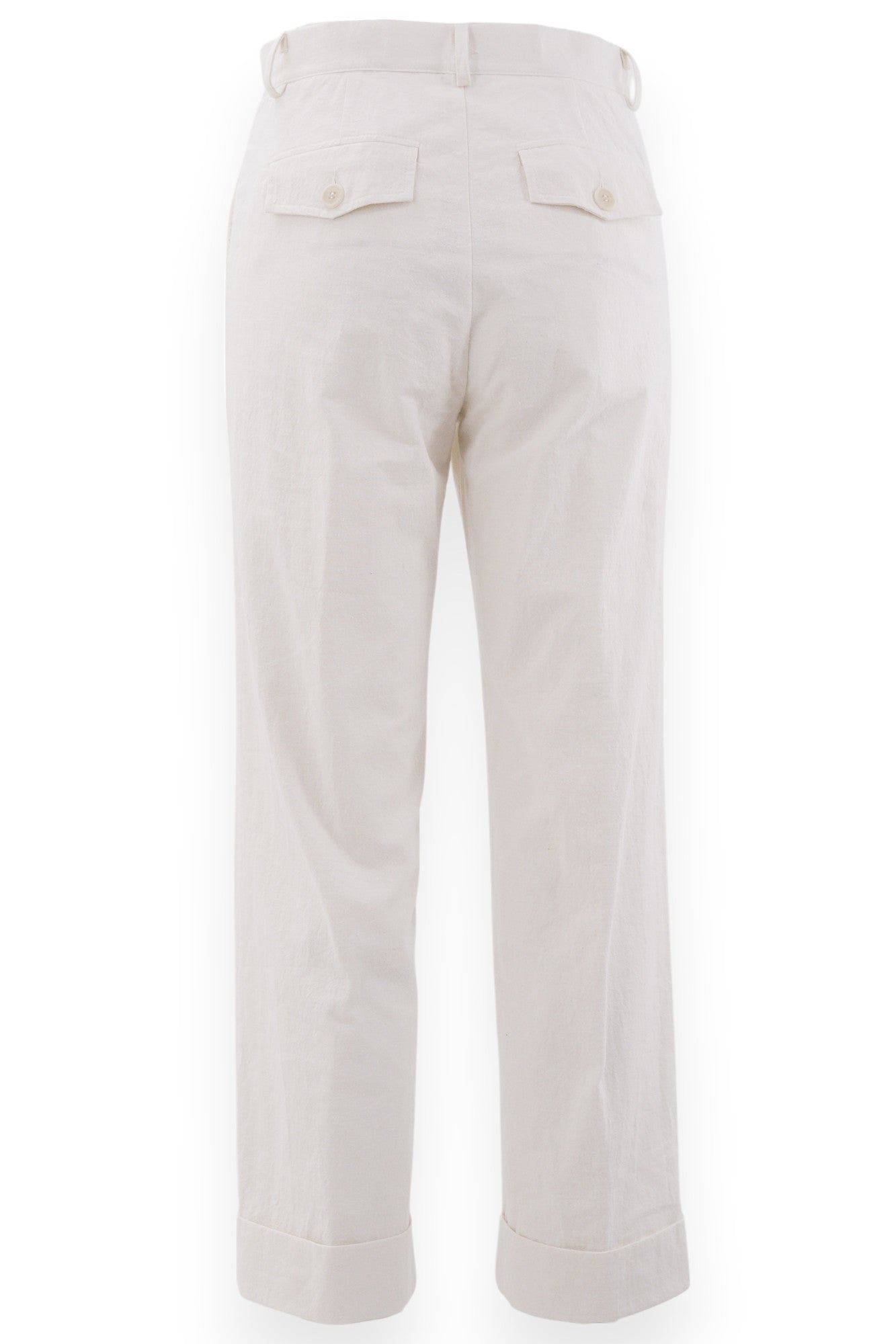 Pantalone elegante con balza