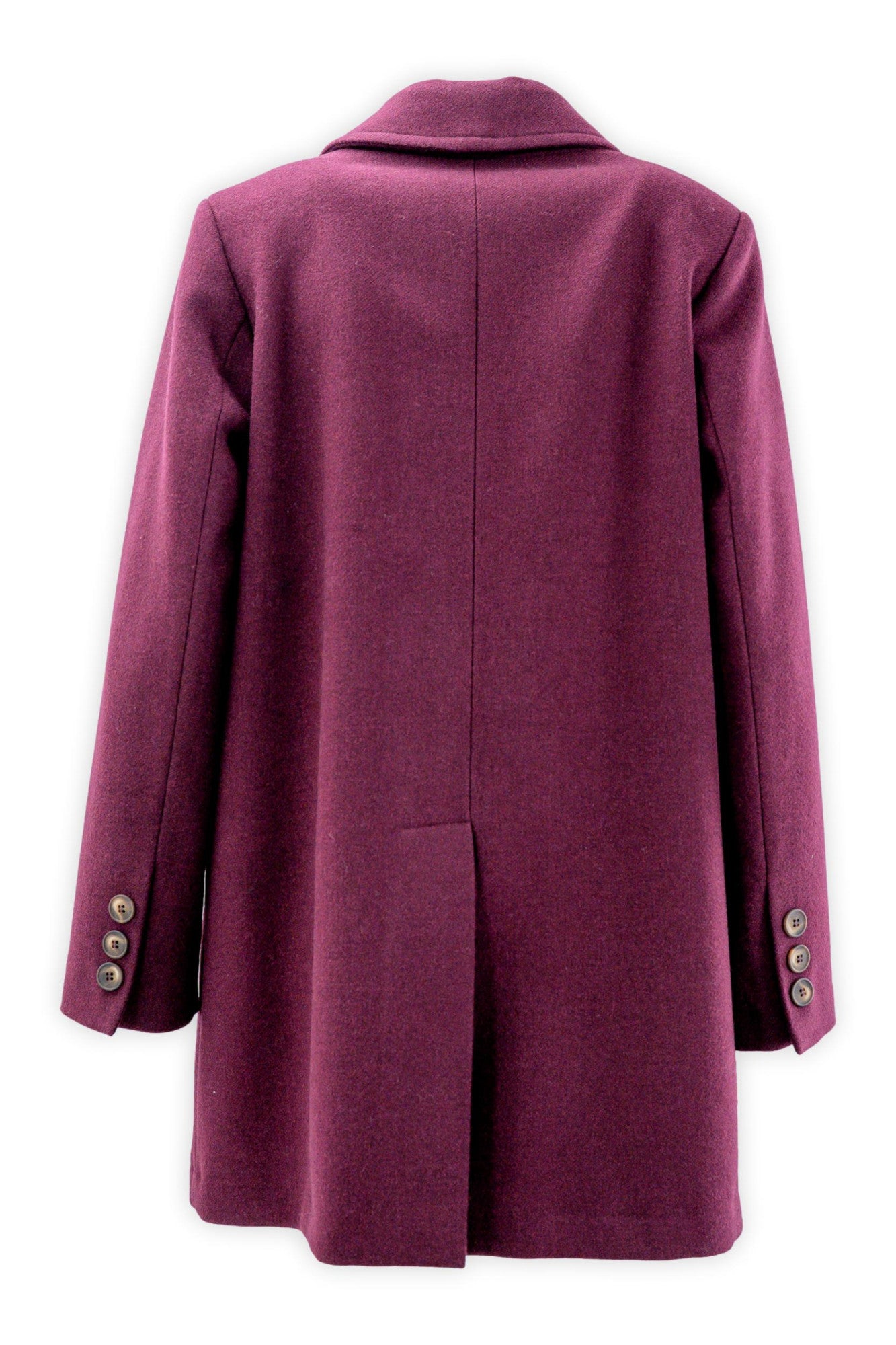 Cappotto midi doppiopetto foderato