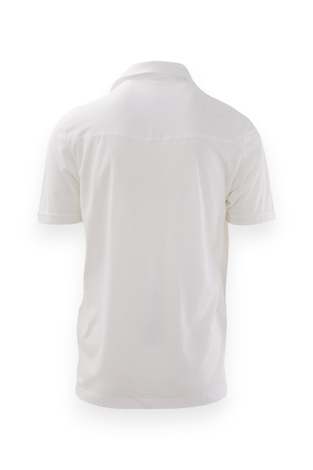 Polo camicia in puro filo di Scozia